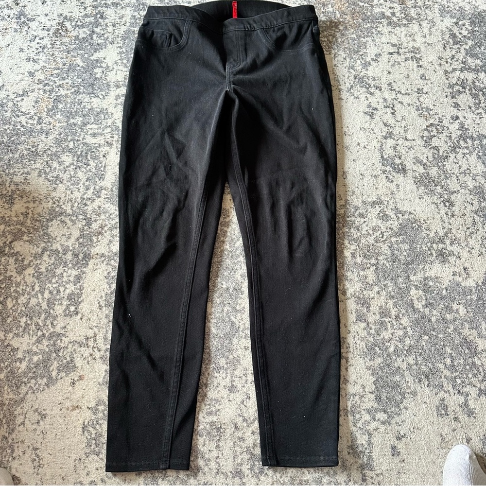 EUC SPANX Jean-ish Ankle legging/Jegging--Large